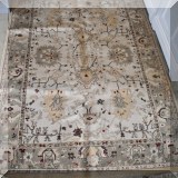 R30. Masland Carpets ivory tone rug. 